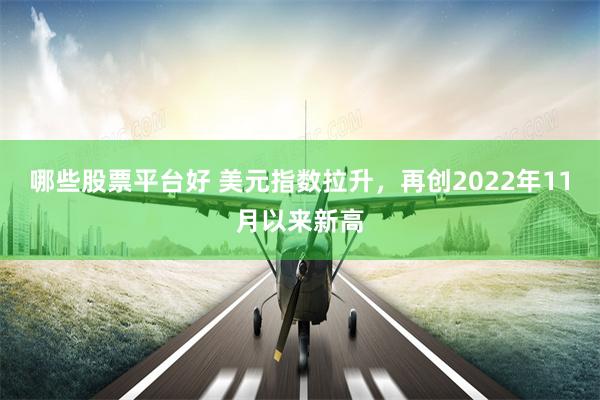 哪些股票平台好 美元指数拉升，再创2022年11月以来新高